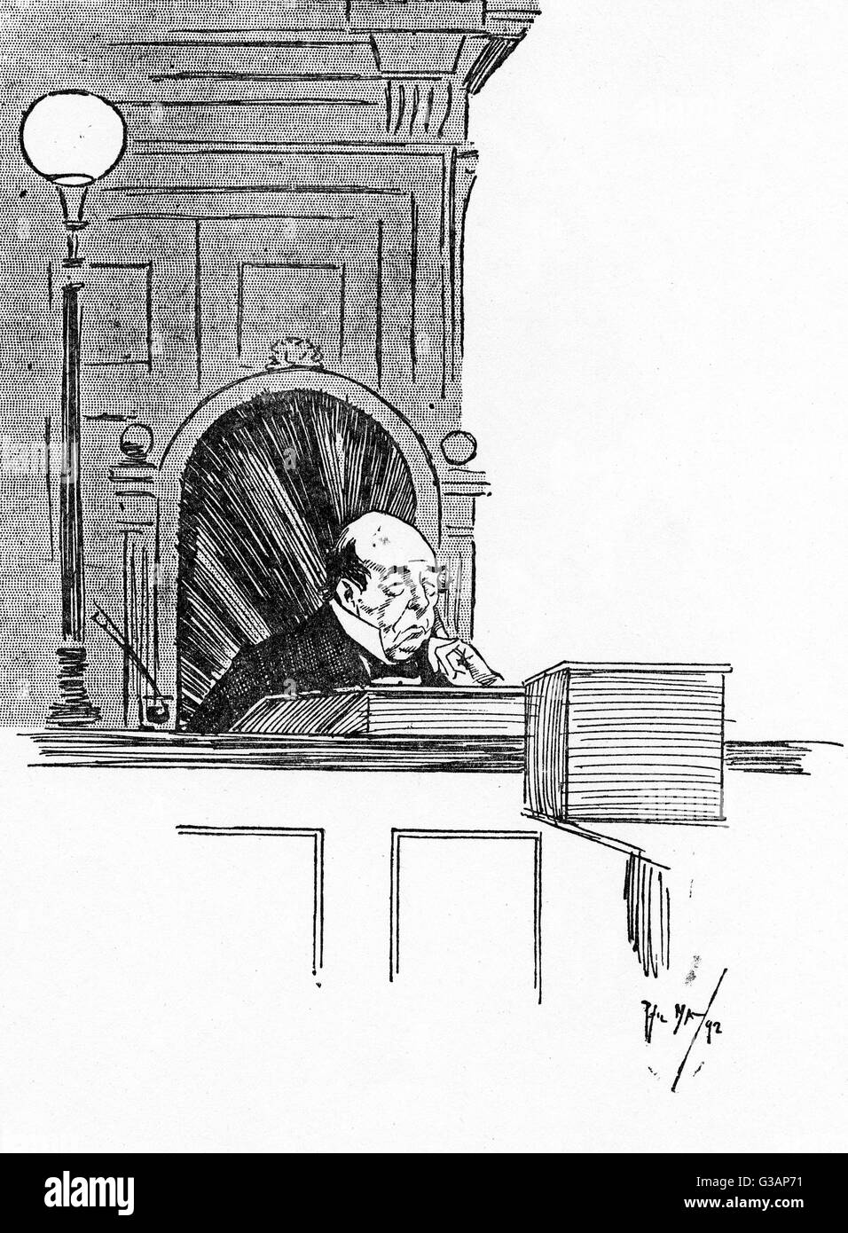 Magistrato a Bow Street Magistrates Court, Londra Foto Stock