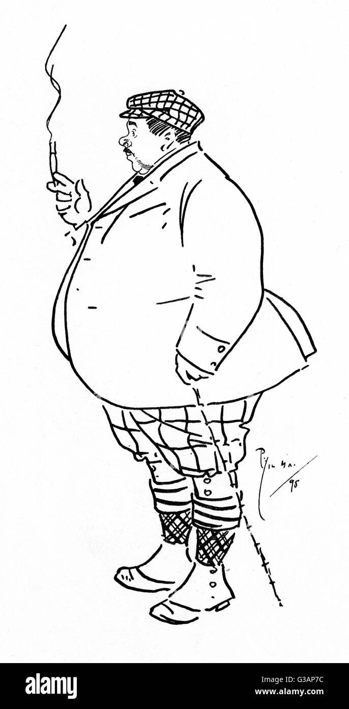 Un proprietario terriero Foto Stock