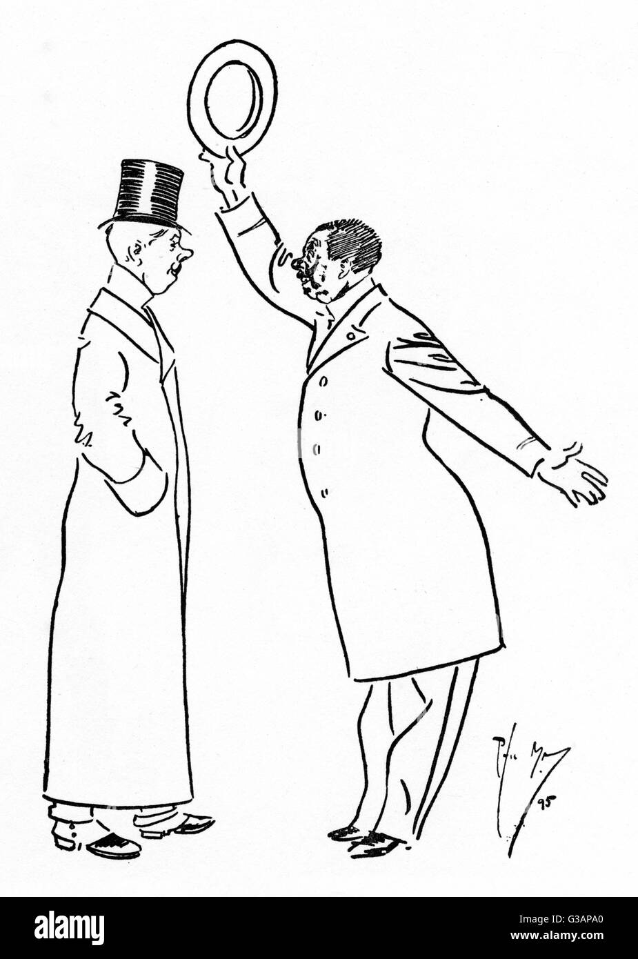 Approcci diversi alle calze personali Foto Stock