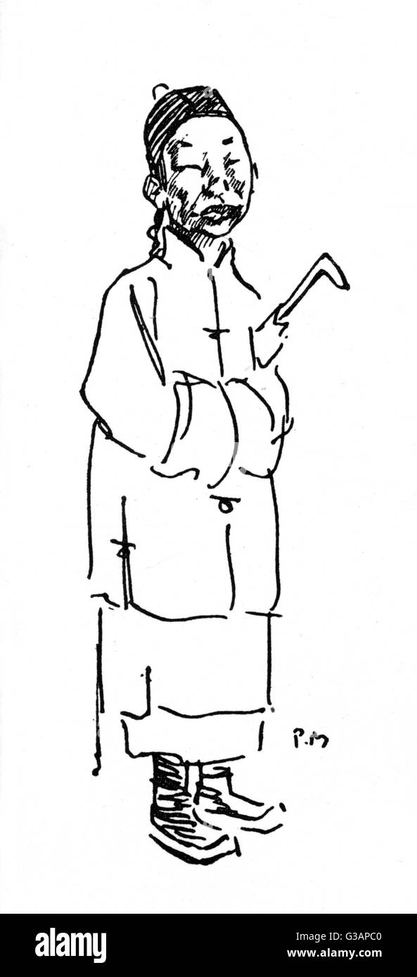 Uomo cinese Foto Stock