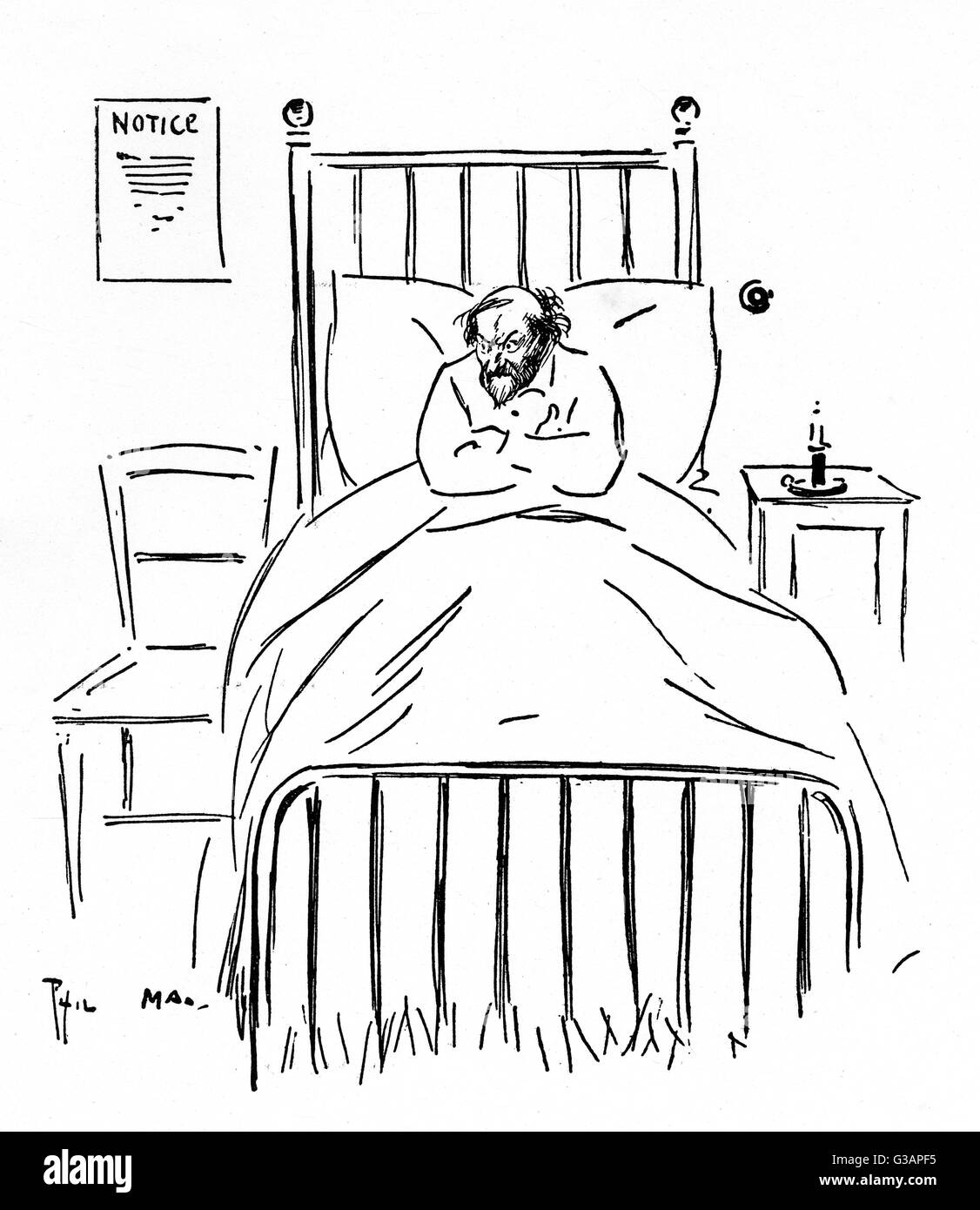 Scotsman scioccato dal costoso della fiera mondiale di Chicago Foto Stock