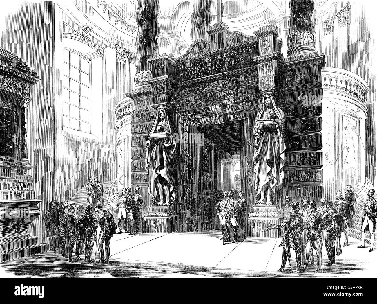 Parigi, Francia - Invalides, Tombeau de Napoleon Foto Stock
