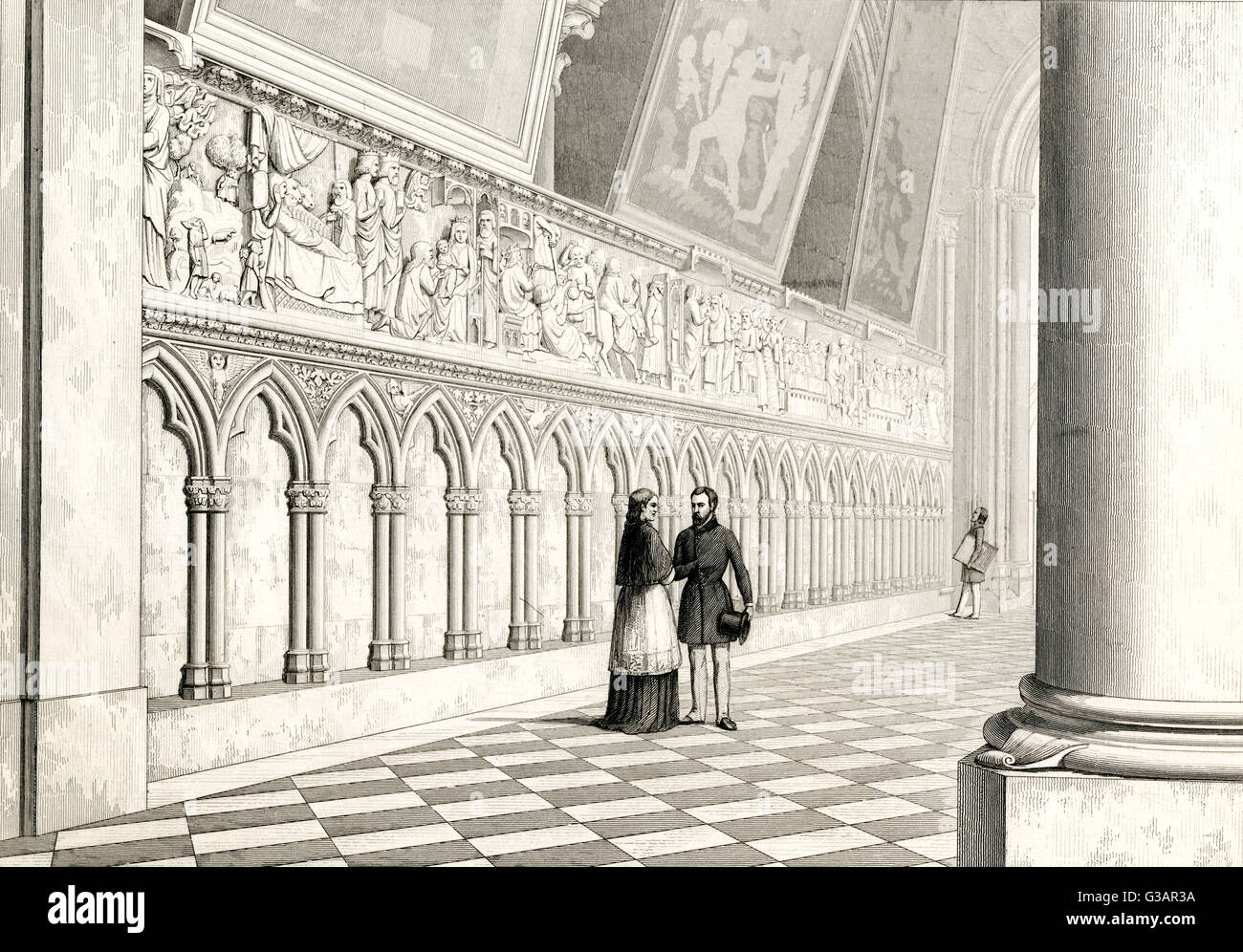 Parigi, Francia - Notre-Dame. Foto Stock