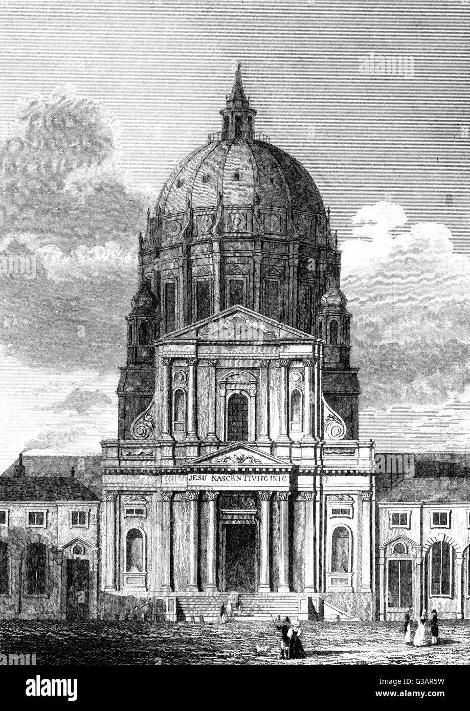 Parigi, Francia - Eglise du Val de Grace. Foto Stock