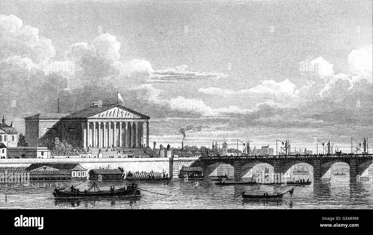 Parigi, Francia - Chambre des Deputes. Foto Stock