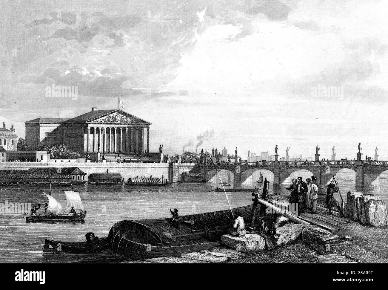 Parigi, Francia - Chambre des Deputes. Foto Stock