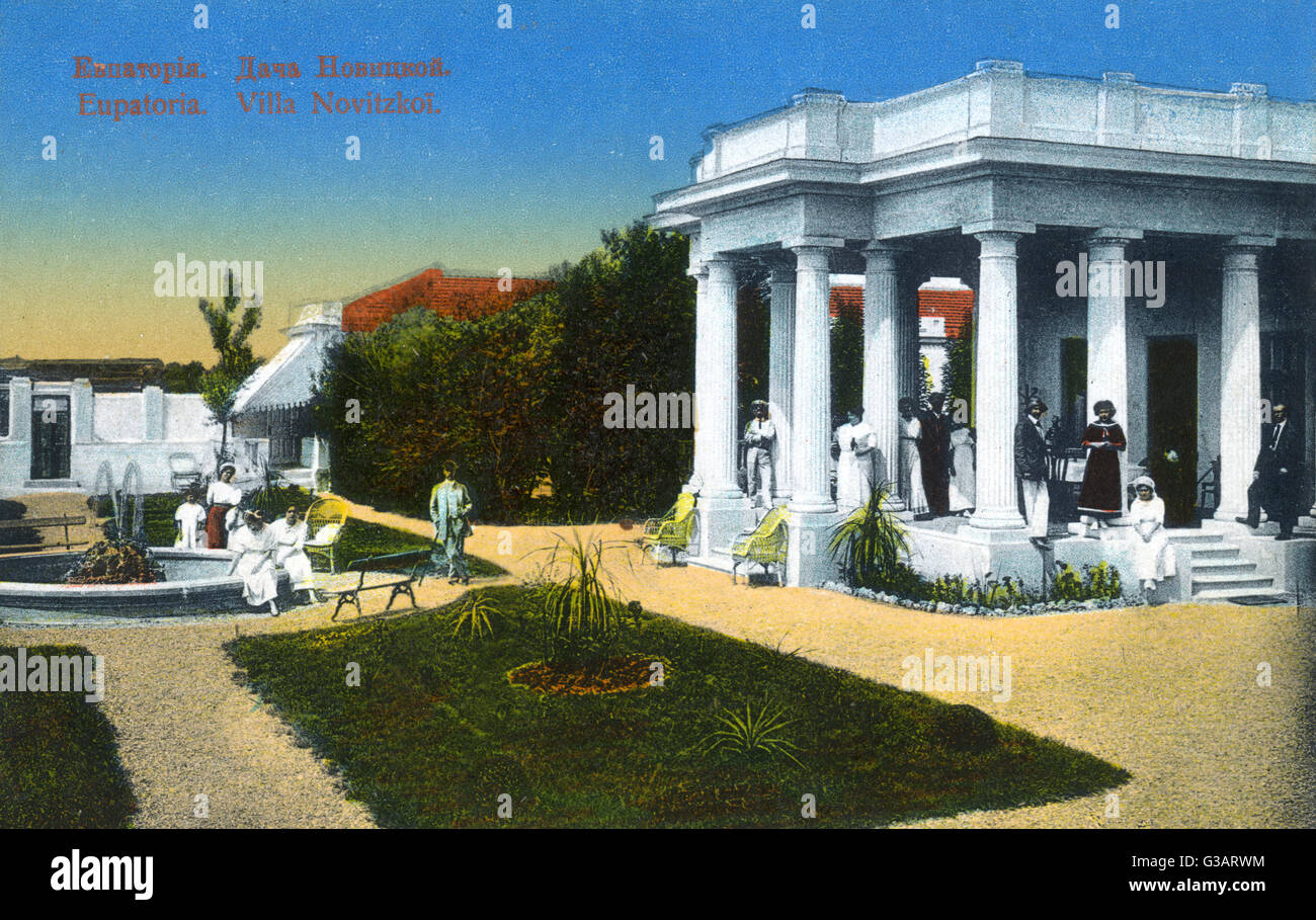 Villa Novitzkoi, Eupatoria (Yevpatoria), Crimea, Ucraina Foto Stock