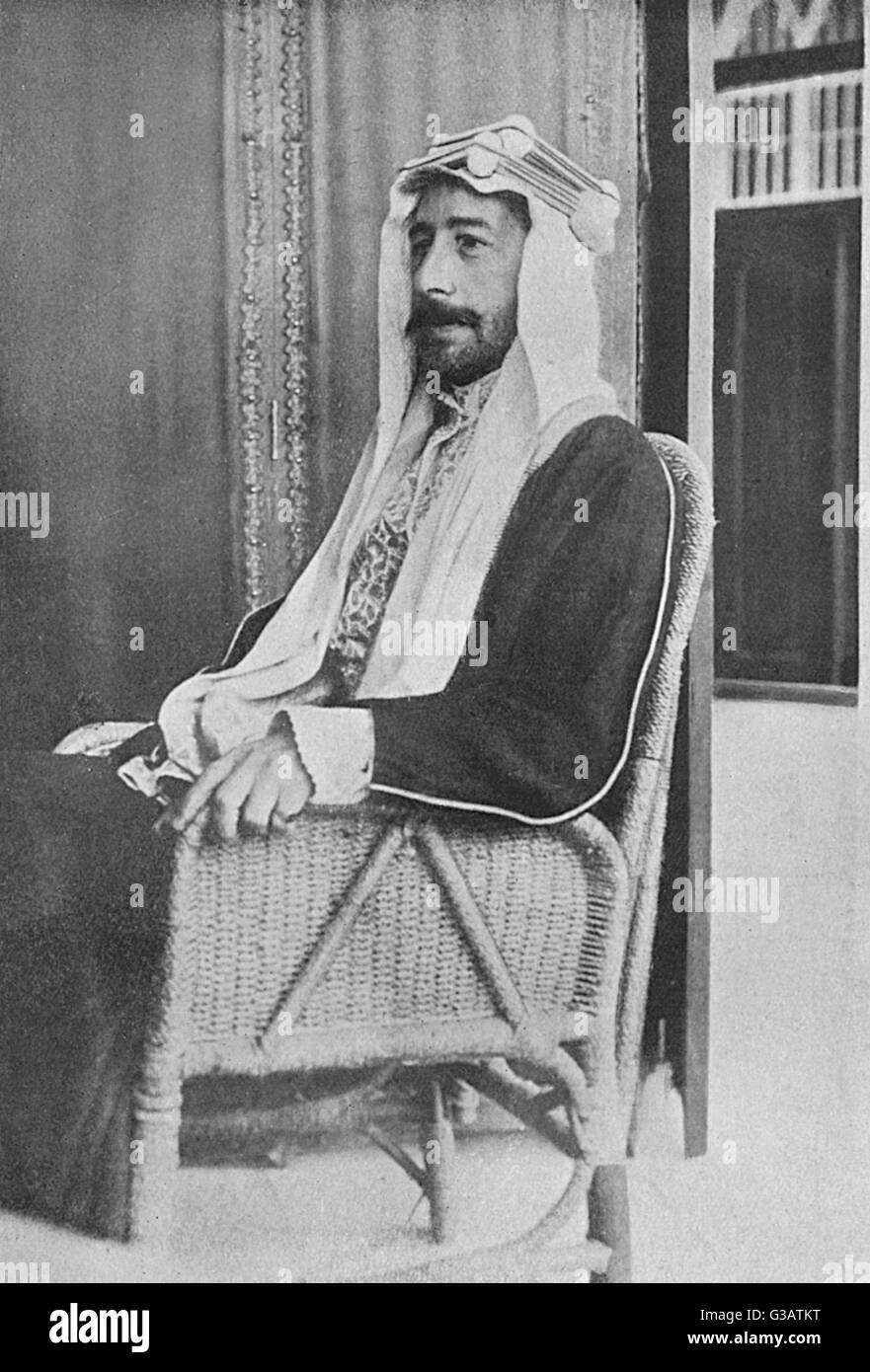 King Faisal I dell Iraq Foto Stock