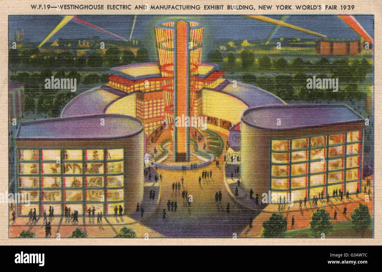 Alla fiera mondiale di New York 1939 - Westinghouse Electric e la fabbricazione di presentare data di costruzione: 1939 Foto Stock