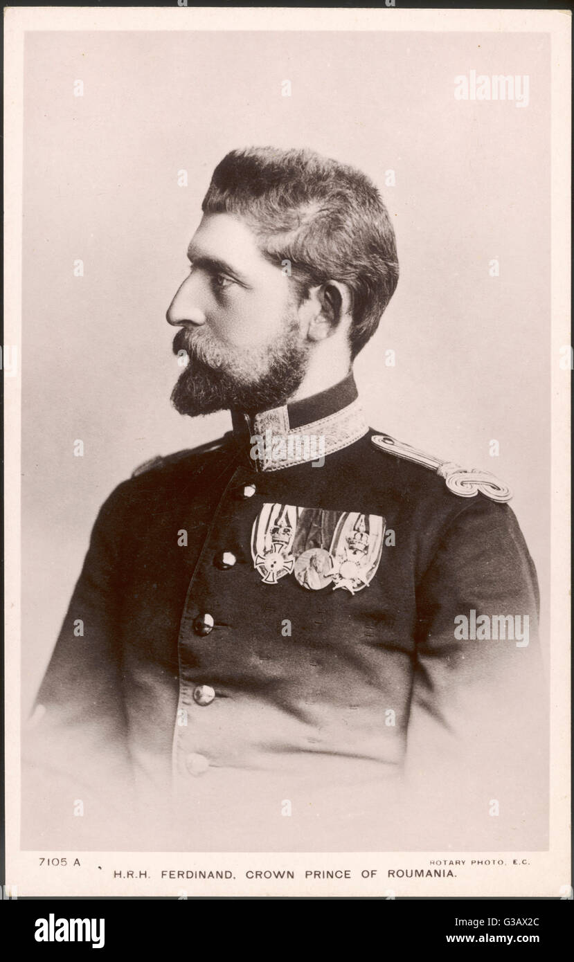 FERDINAND I/ROMANIA Foto Stock