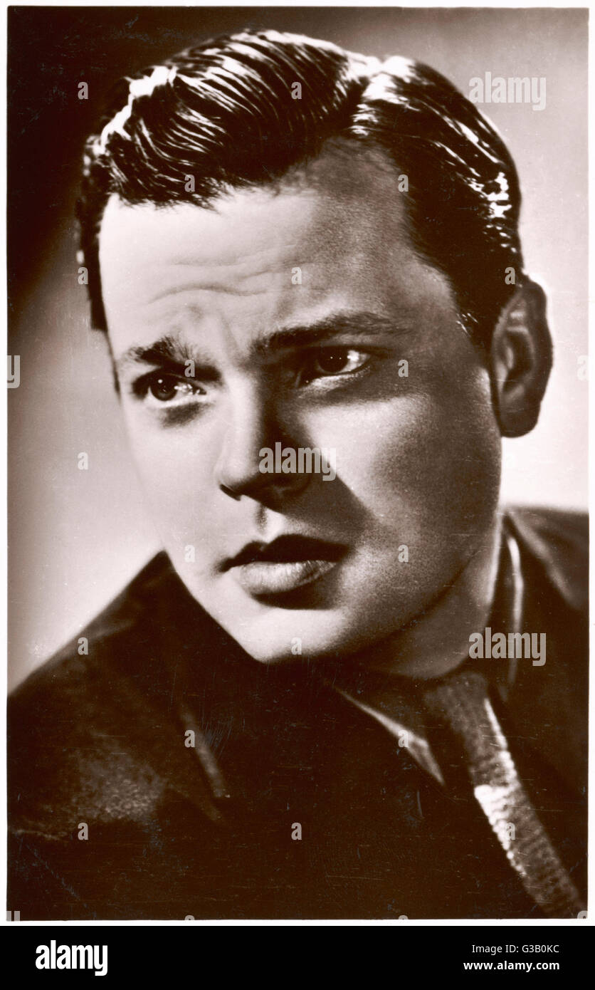 ORSON WELLES film americano attore, produttore e regista data: 1915 - 1985 Foto Stock