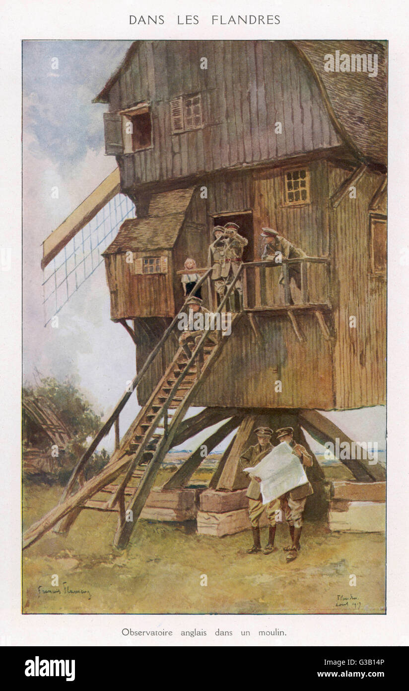 1918/POSTO DI OSSERVAZIONE Foto Stock