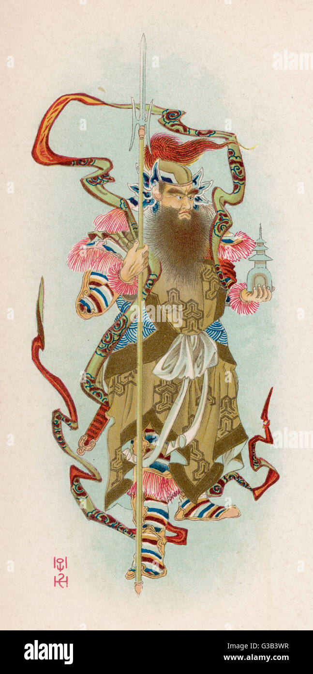 BISHAMON DIO DELLA GLORIA Foto Stock