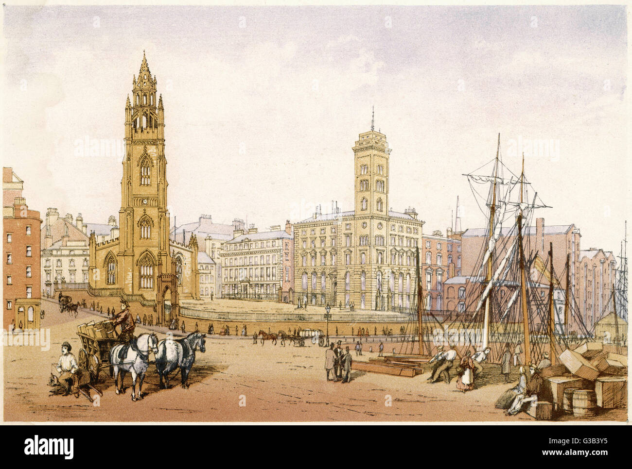 LIVERPOOL/ST NICHOLAS Foto Stock