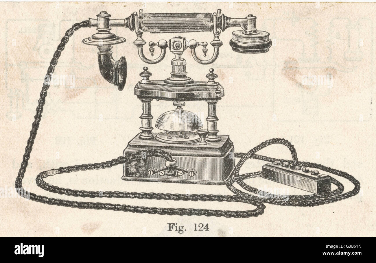 TELEFONO DA TAVOLO ERICSSON - 3 Foto Stock