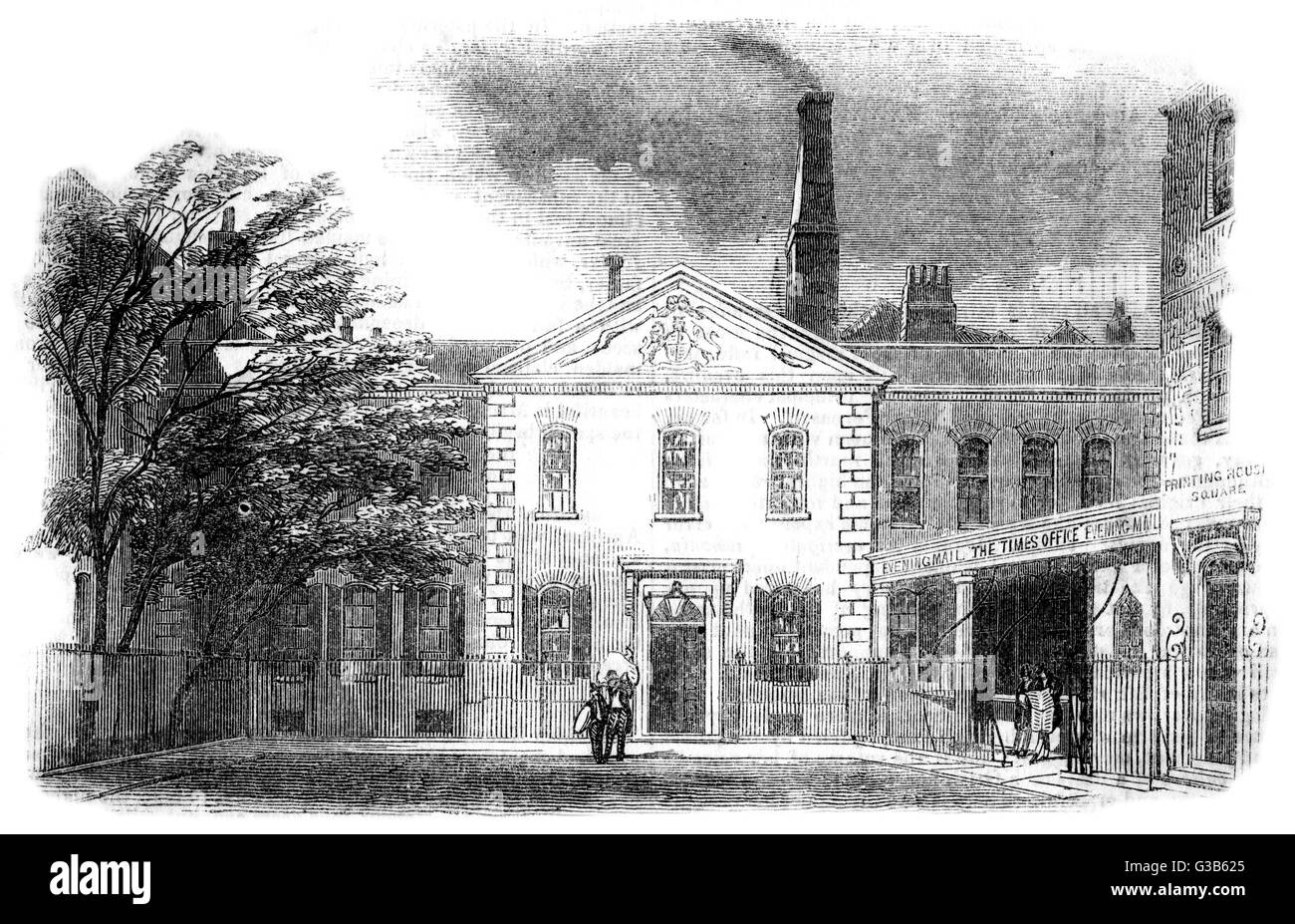 TIMES/CASA DI STAMPA PIAZZA Foto Stock