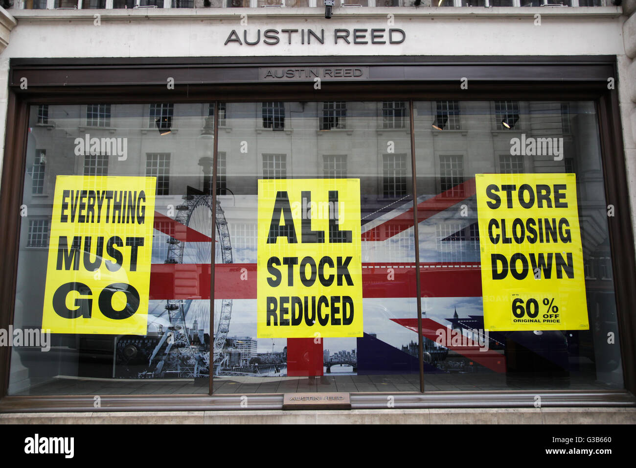 Austin Reed sul Regents Street Foto Stock