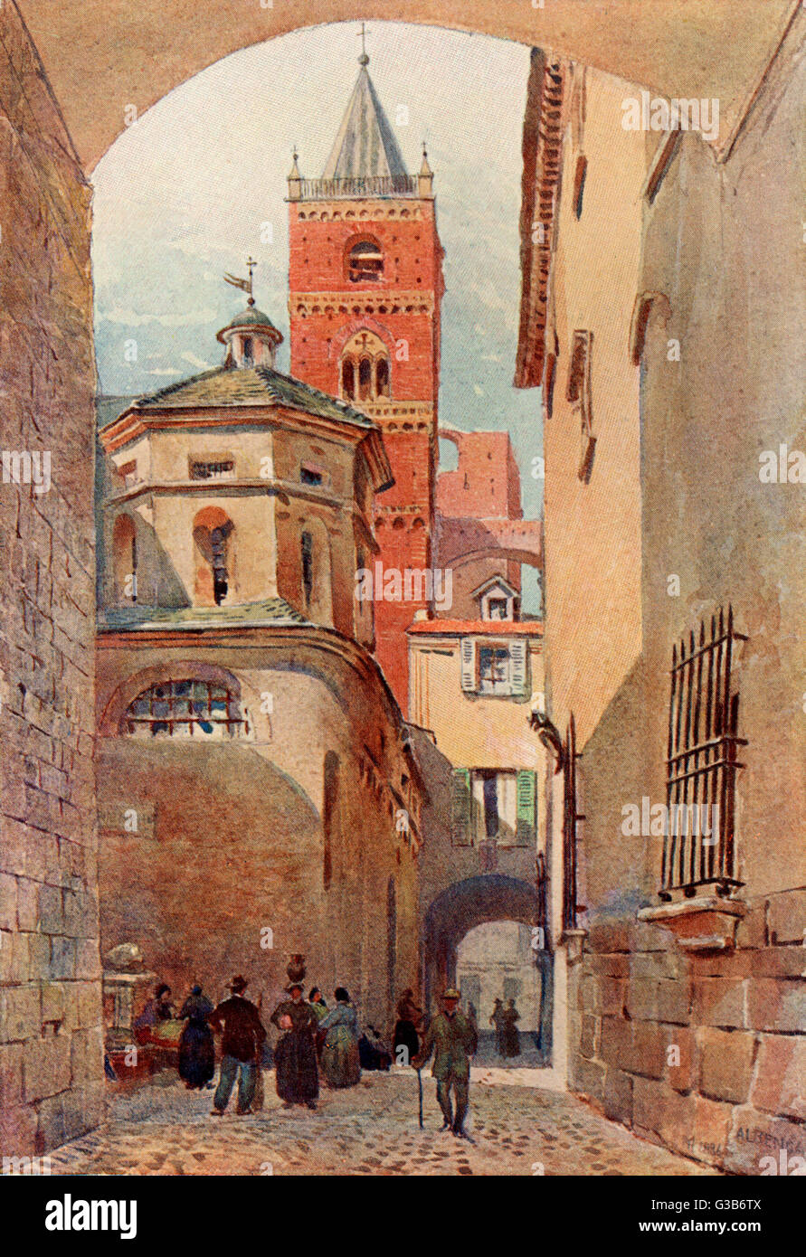 ITALIA/ALBENGA 1886 Foto Stock