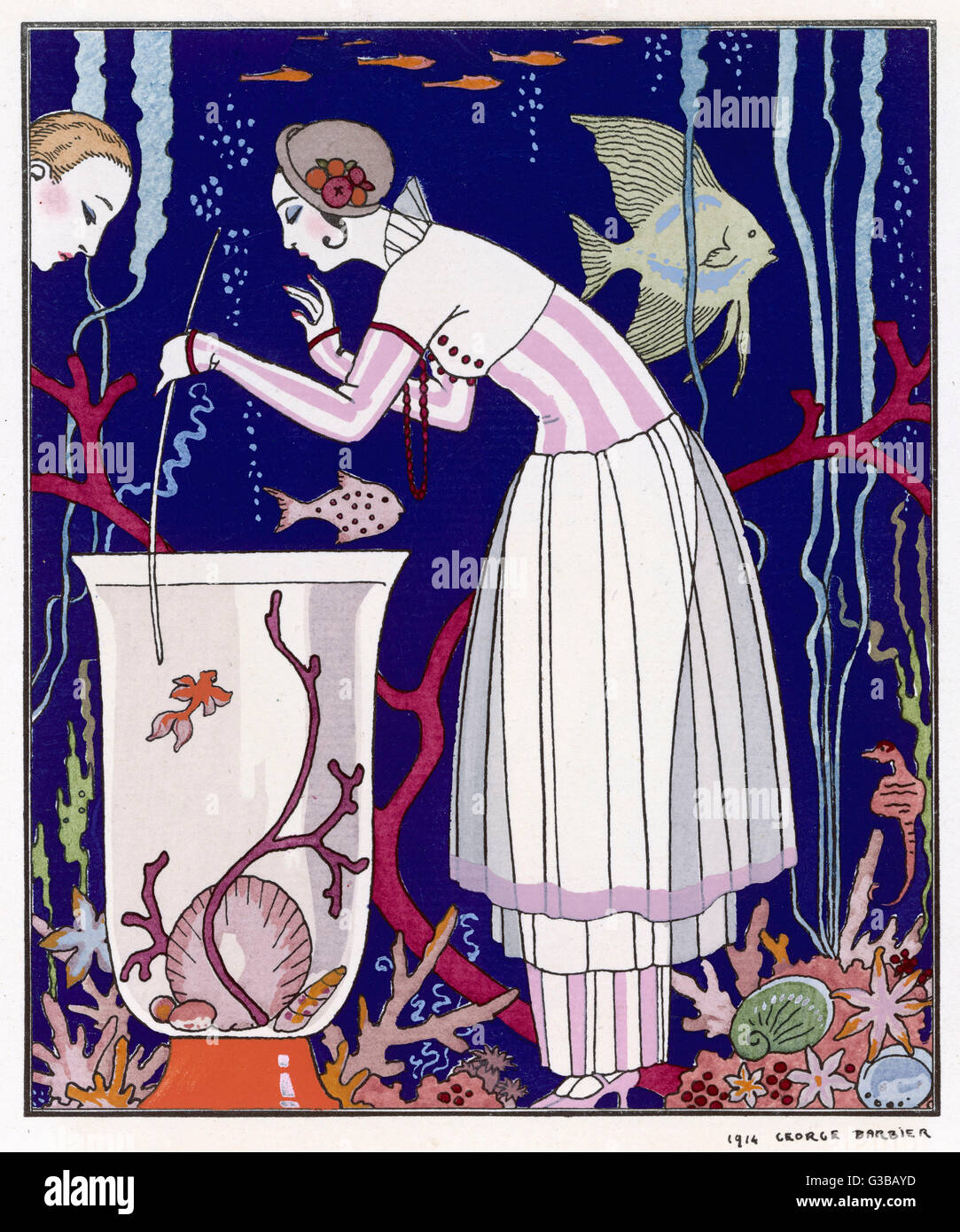 Estate Frock - Pesce 1914 Foto Stock