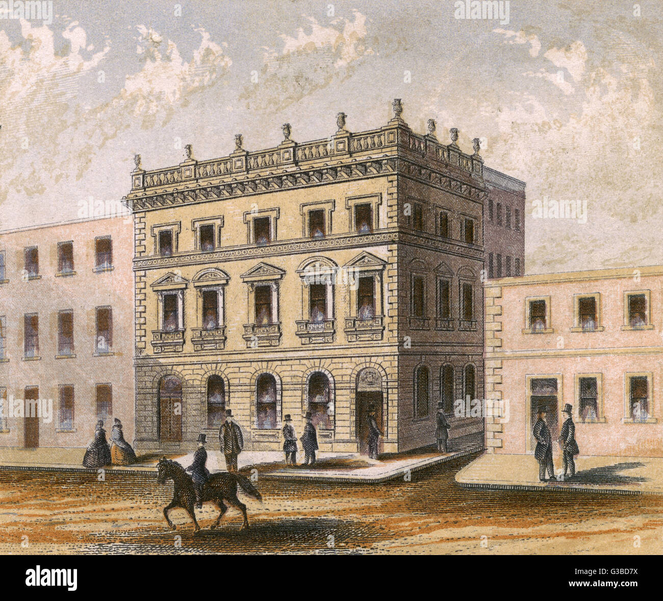 EDIFICIO VITTORIANO Foto Stock