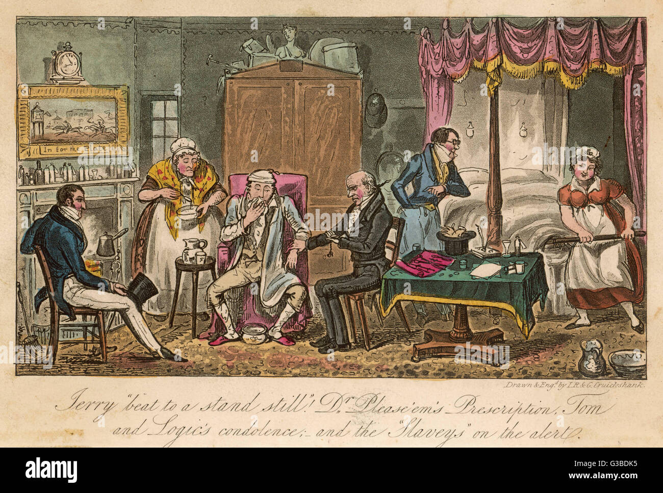 EGAN/LIFE A LONDRA/1820 Foto Stock