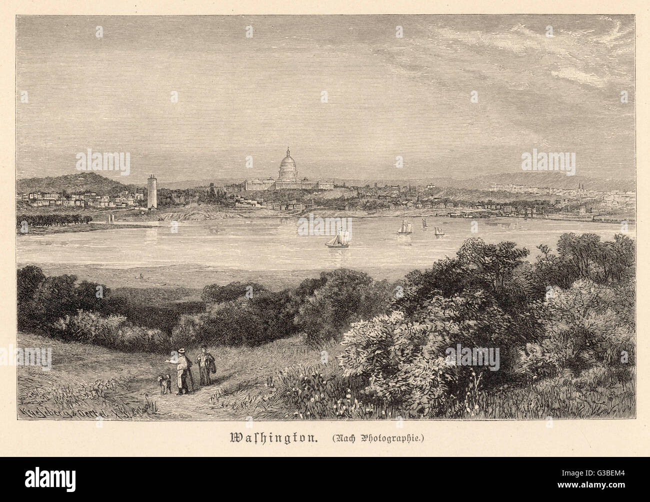 USA/WASHINGTON/VIEW/1894 Foto Stock