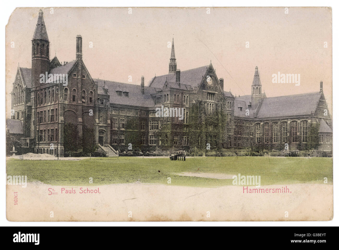 San Paolo Scuola, Hammersmith, West London. Data: 1904 Foto Stock