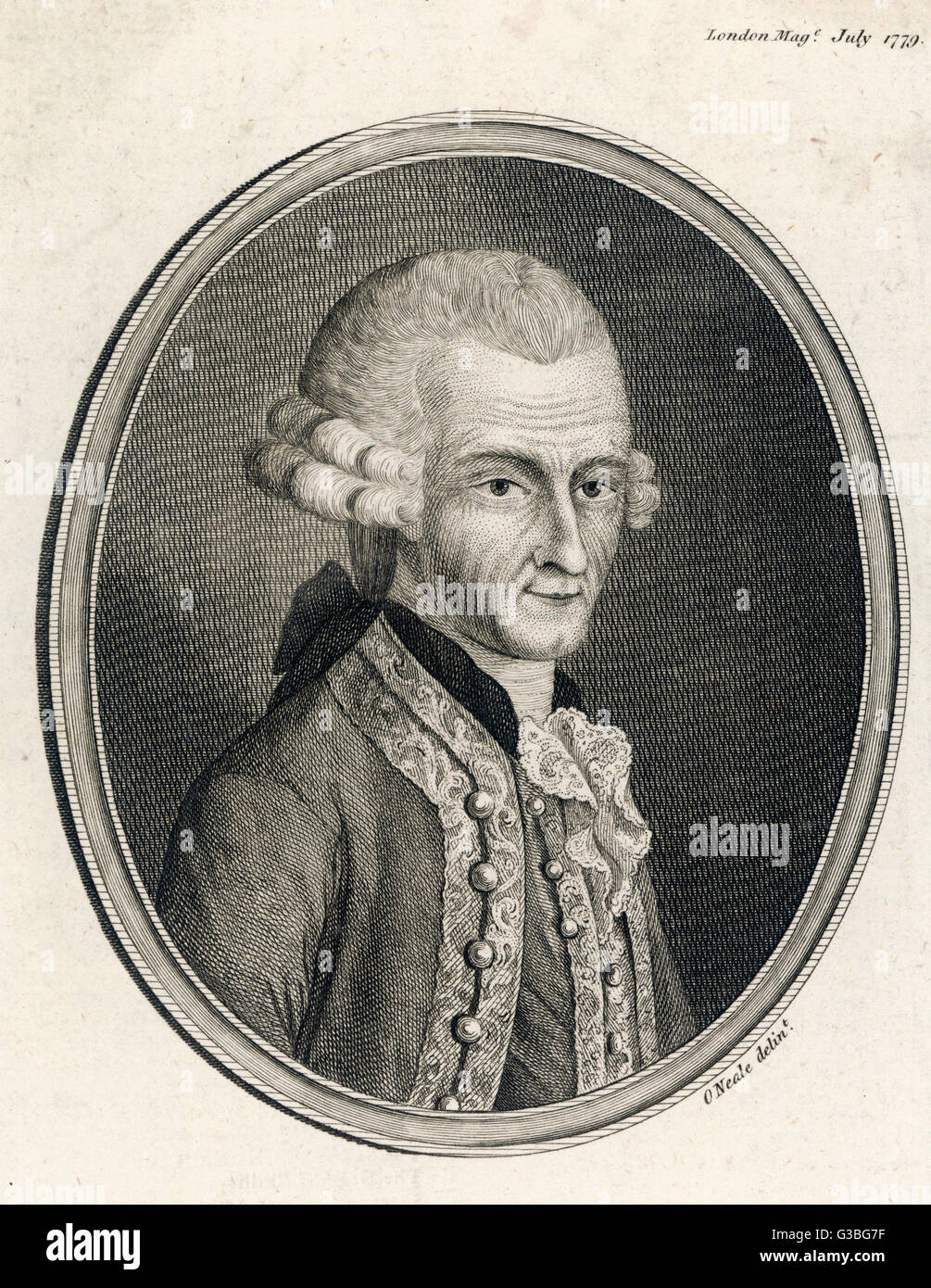 JOHN MONTAGU tradizionalmente si svolge ad essere l'inventore del sandwich per la consumazione di pasti al tavolo di gioco. Data: 1718 - 1792 Foto Stock