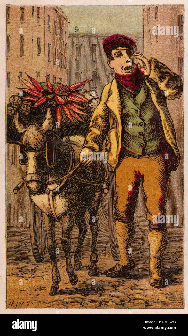 Costume - Barrow Boy Foto Stock