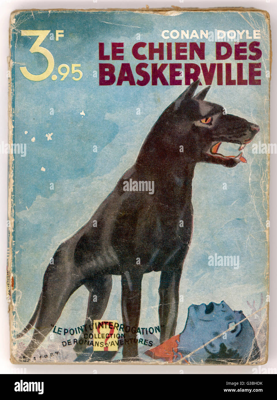 Hound of the Baskervilles - Sherlock Holmes - Conan Doyle Foto Stock