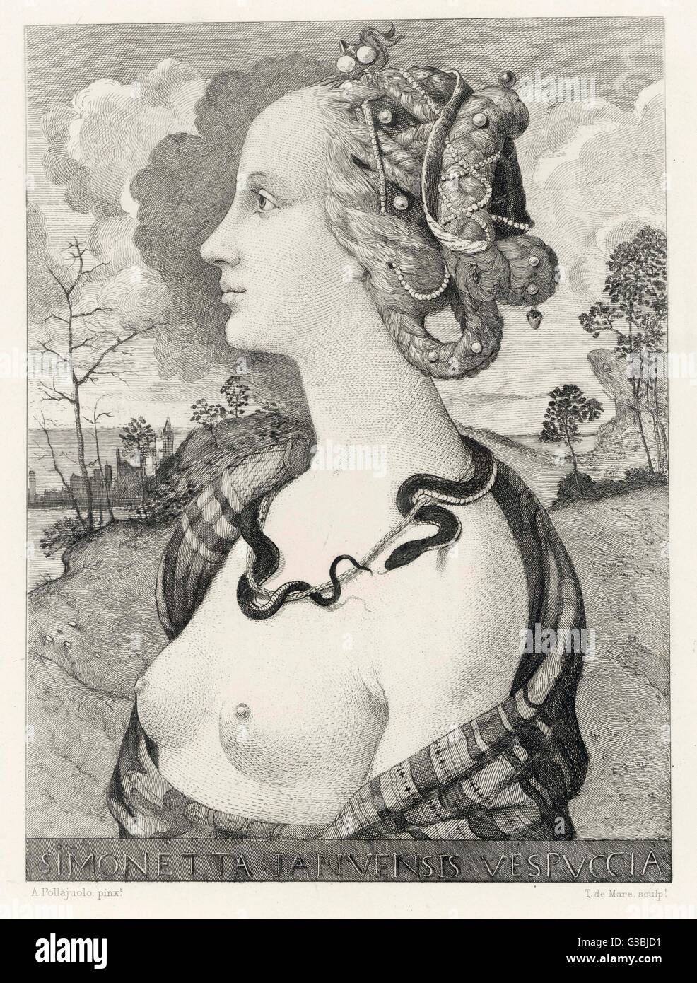 Simonetta Vespucci Foto Stock