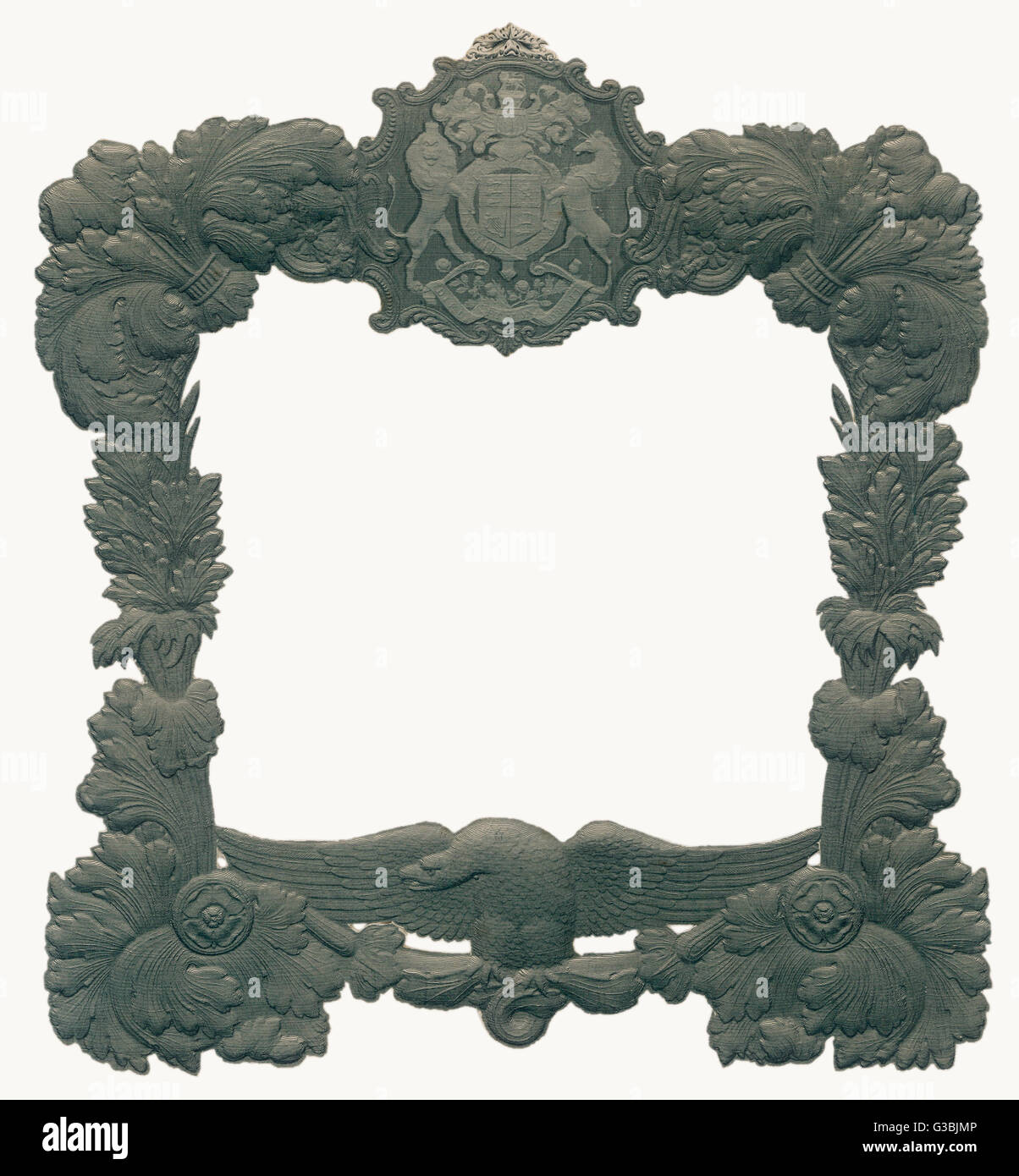 Cornice decorativa - 19th ° secolo Foto Stock