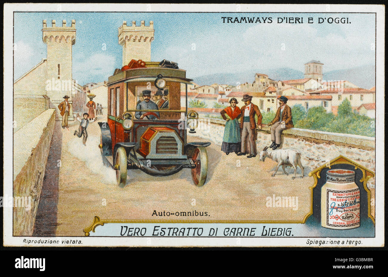 Autobus a Terni Foto Stock