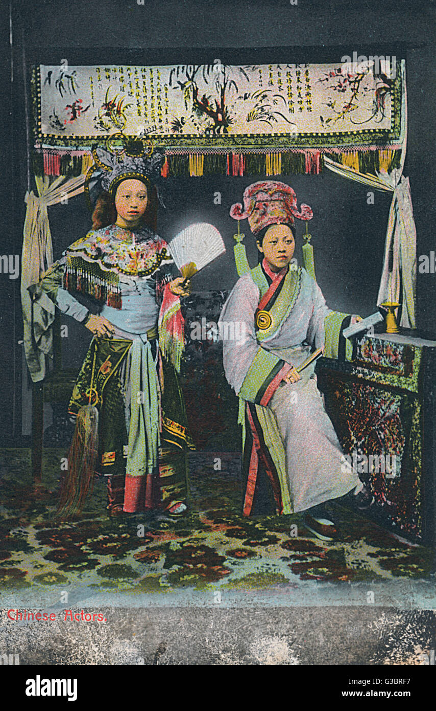 Attori cinesi, Hong Kong Foto Stock