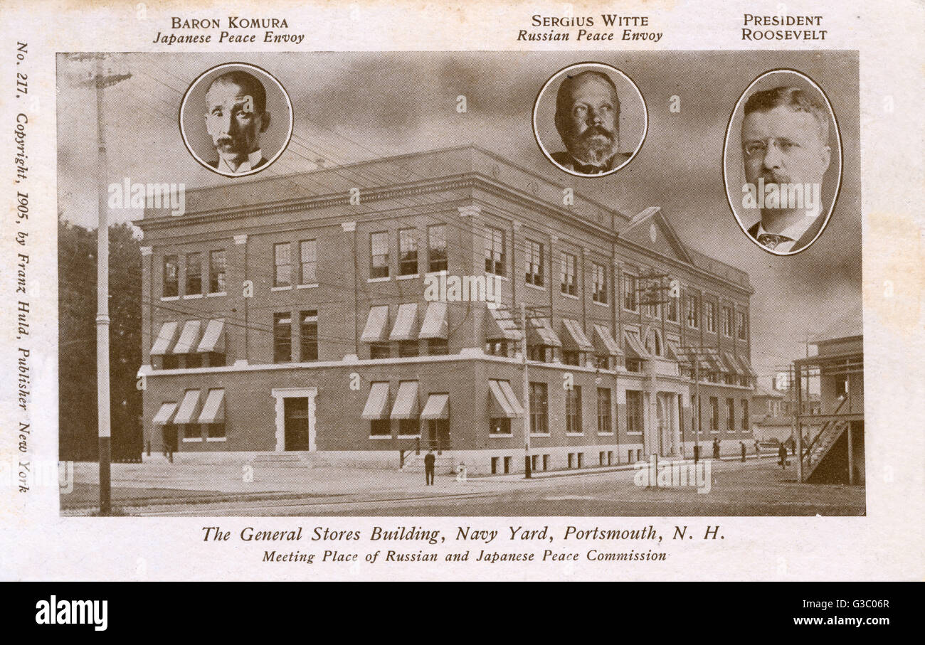 General Stores Building, Portsmouth, New Hampshire, USA Foto Stock