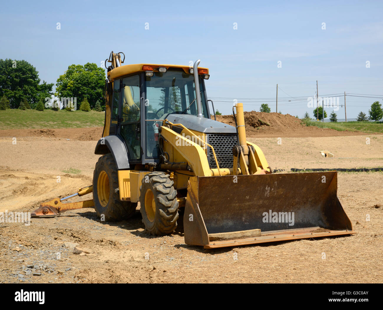Caricatore frontale Foto Stock
