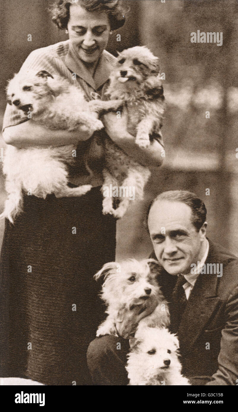 Owen Nares, attore, con i terrori dello Yorkshire Foto Stock