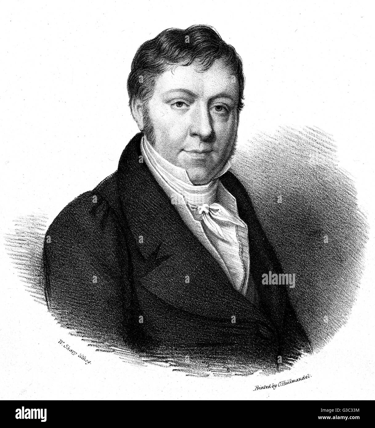 Johann Nepomuk Hummel Foto Stock