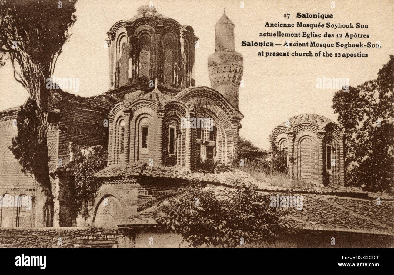 Salonicco, Grecia - la Chiesa dei Santi Apostoli Foto Stock