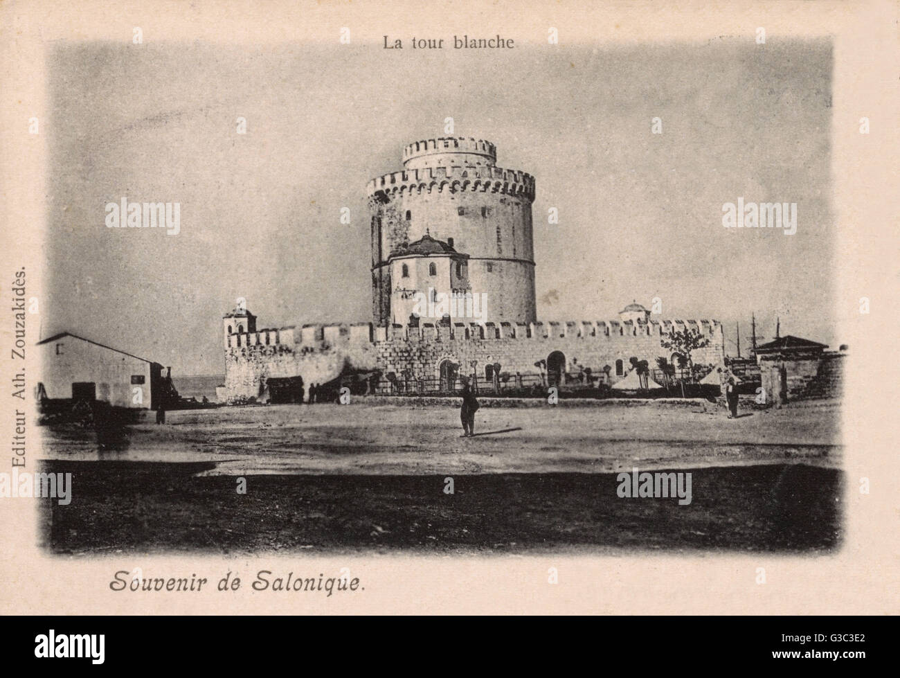 Salonicco, Grecia - la Torre Bianca Foto Stock