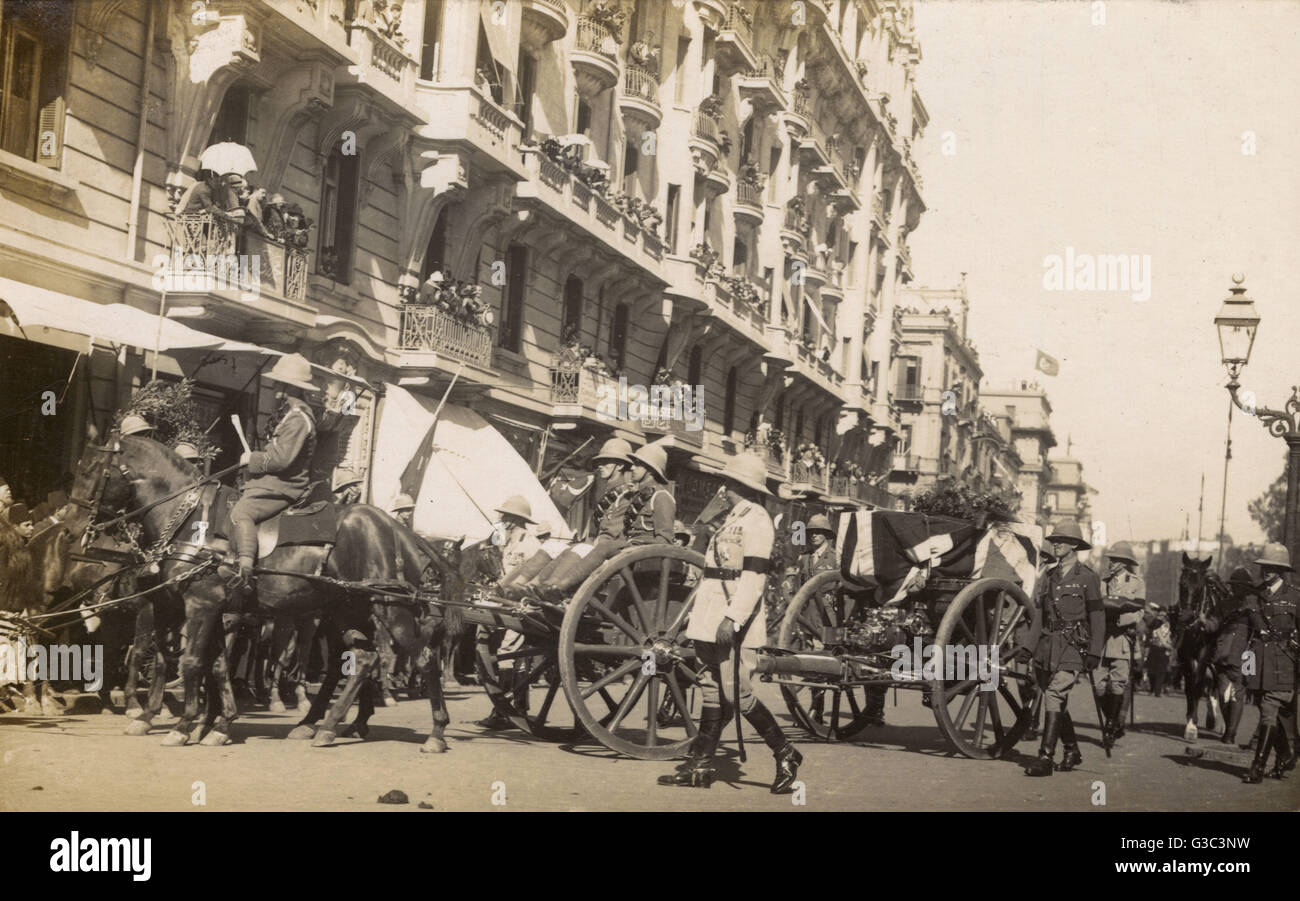 Funerali del governatore generale Lee Stack, il Cairo Foto Stock