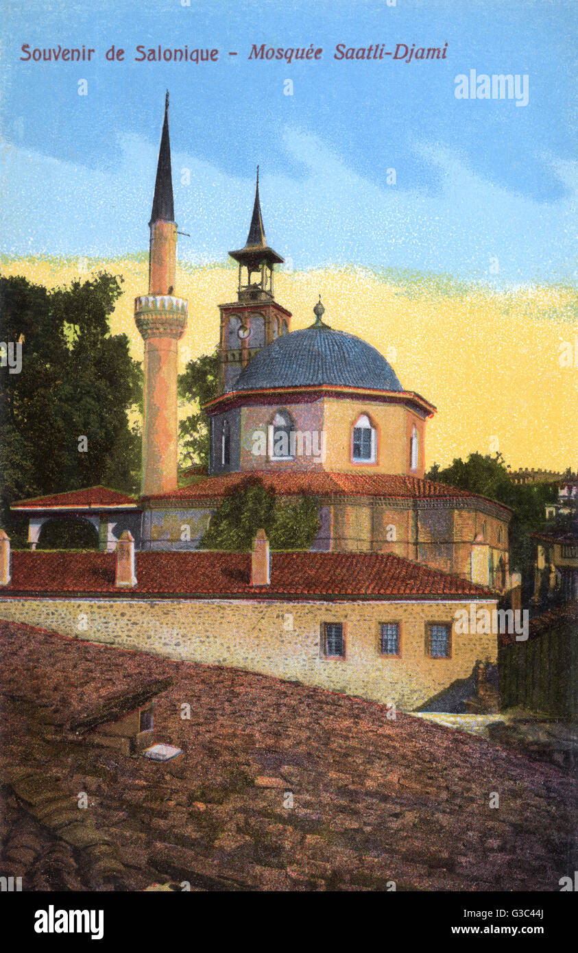 Salonicco, Grecia - Moschea di Saatli Foto Stock