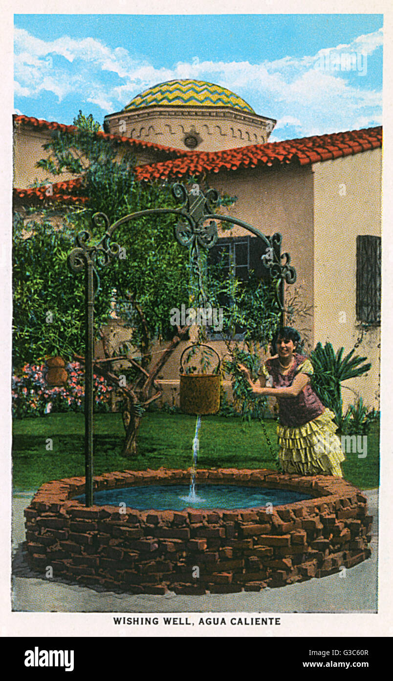 Buon auspicio, Agua Caliente, Tijuana, Messico Foto Stock