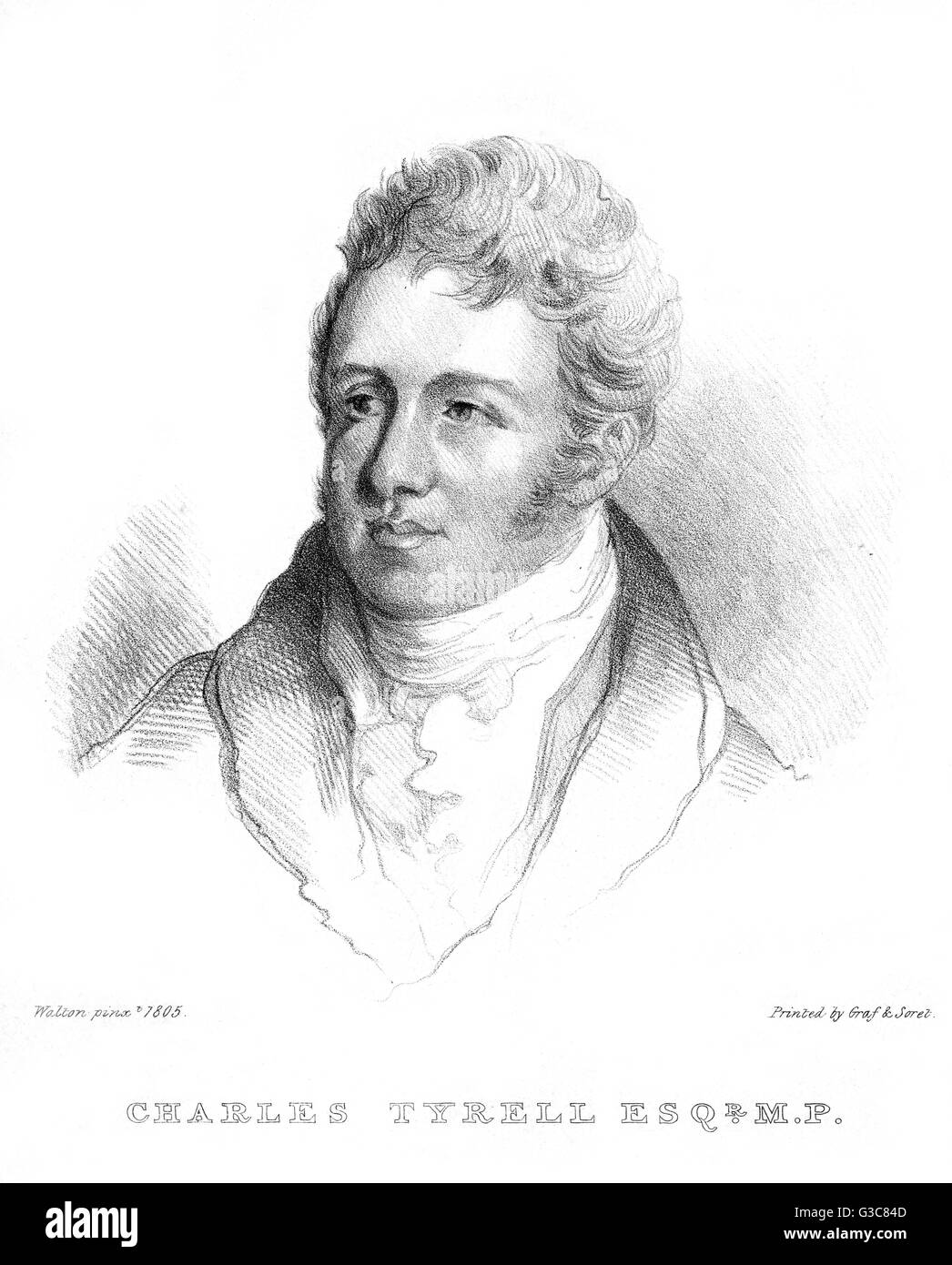 CHARLES TYRRELL Foto Stock