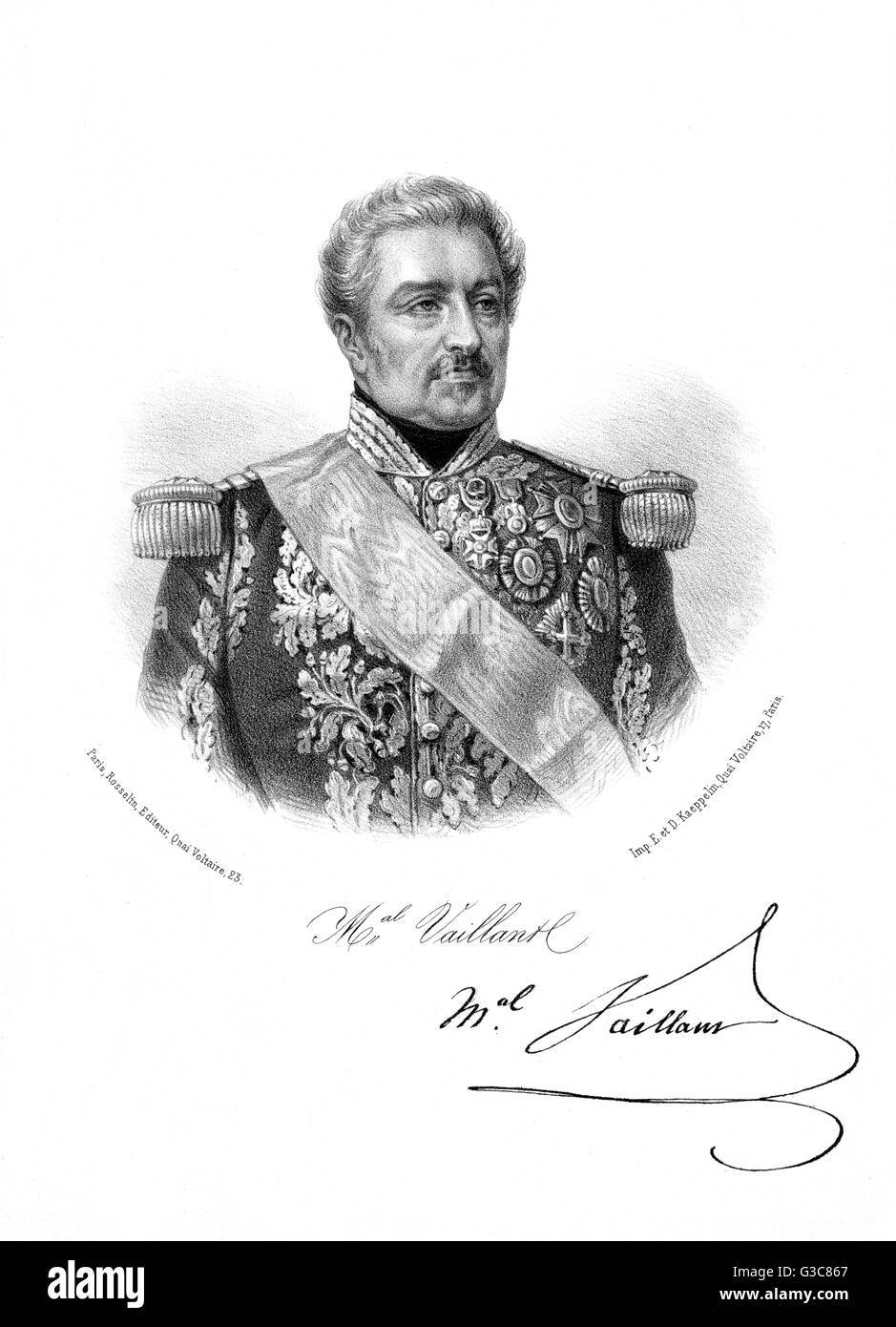 JEAN-BAPTISTE VAILLANT Foto Stock