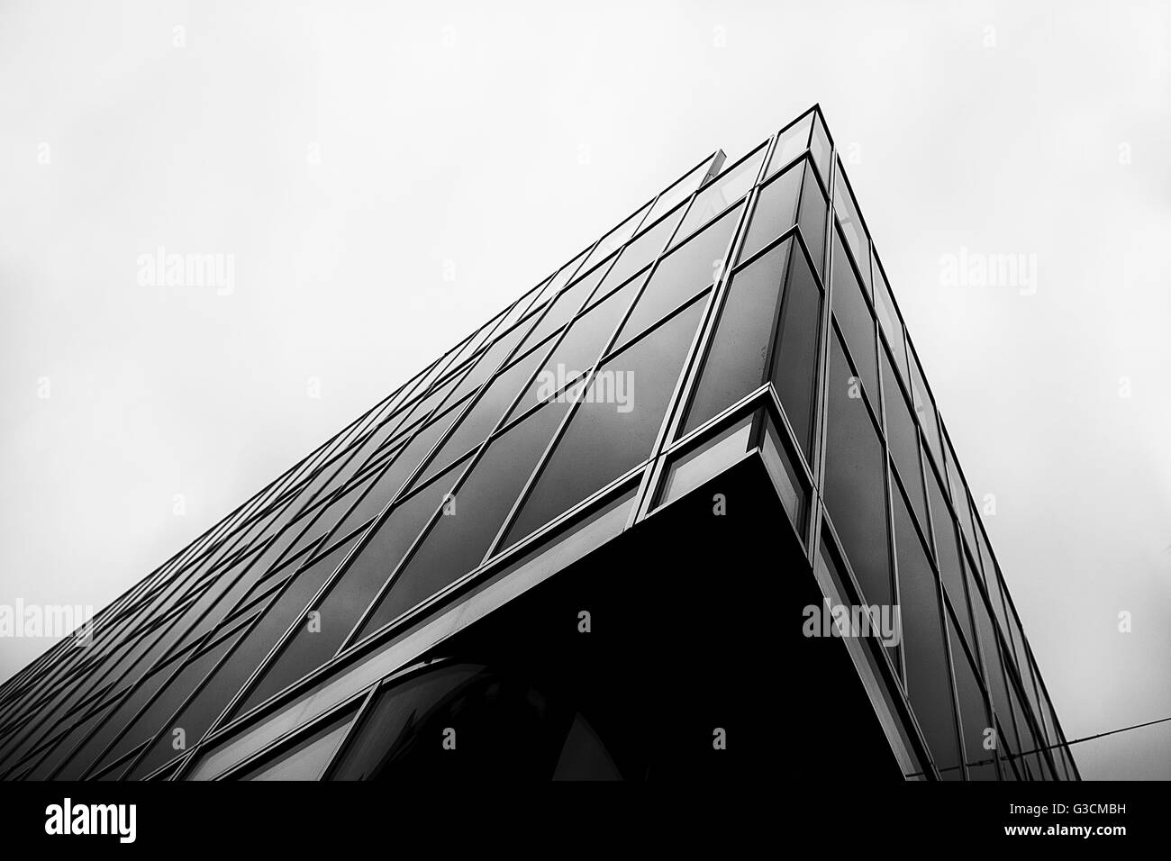 Architettura moderna in Amsterdam Foto Stock