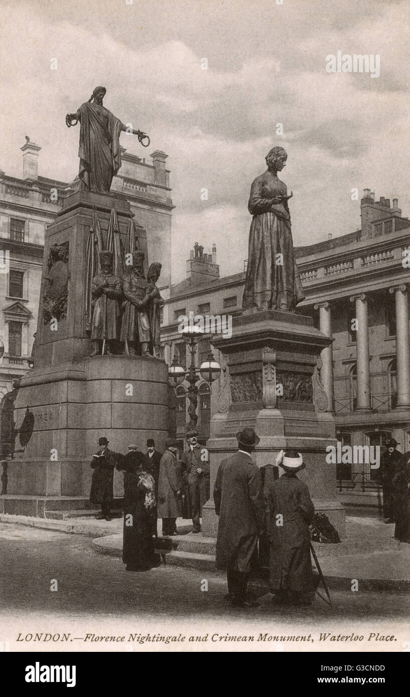 Monumento nazionale di Firenze, Waterloo Place, Westminster Foto Stock