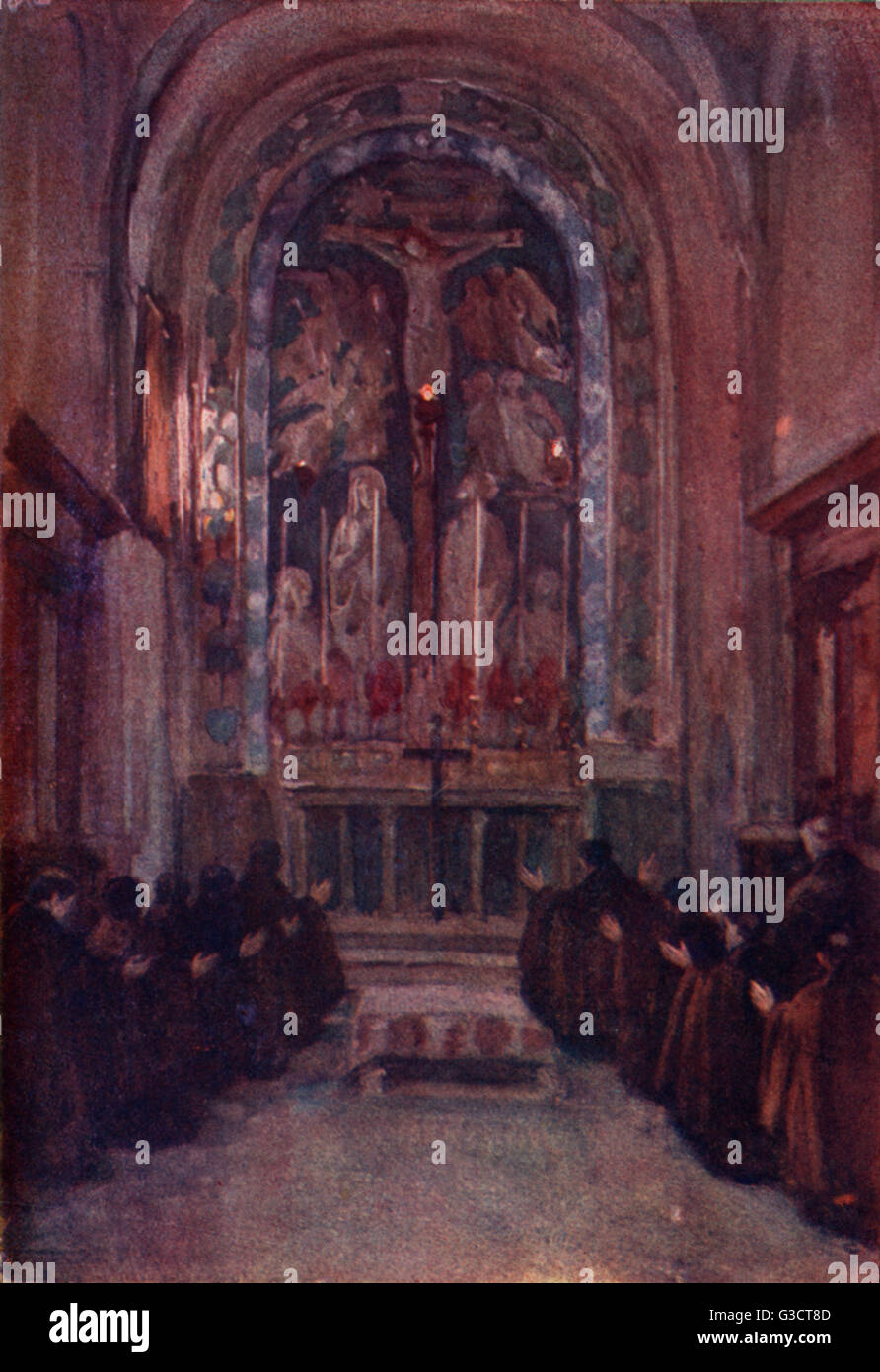 La Cappella delle Stimmate - San Francesco d'Assisi Foto Stock