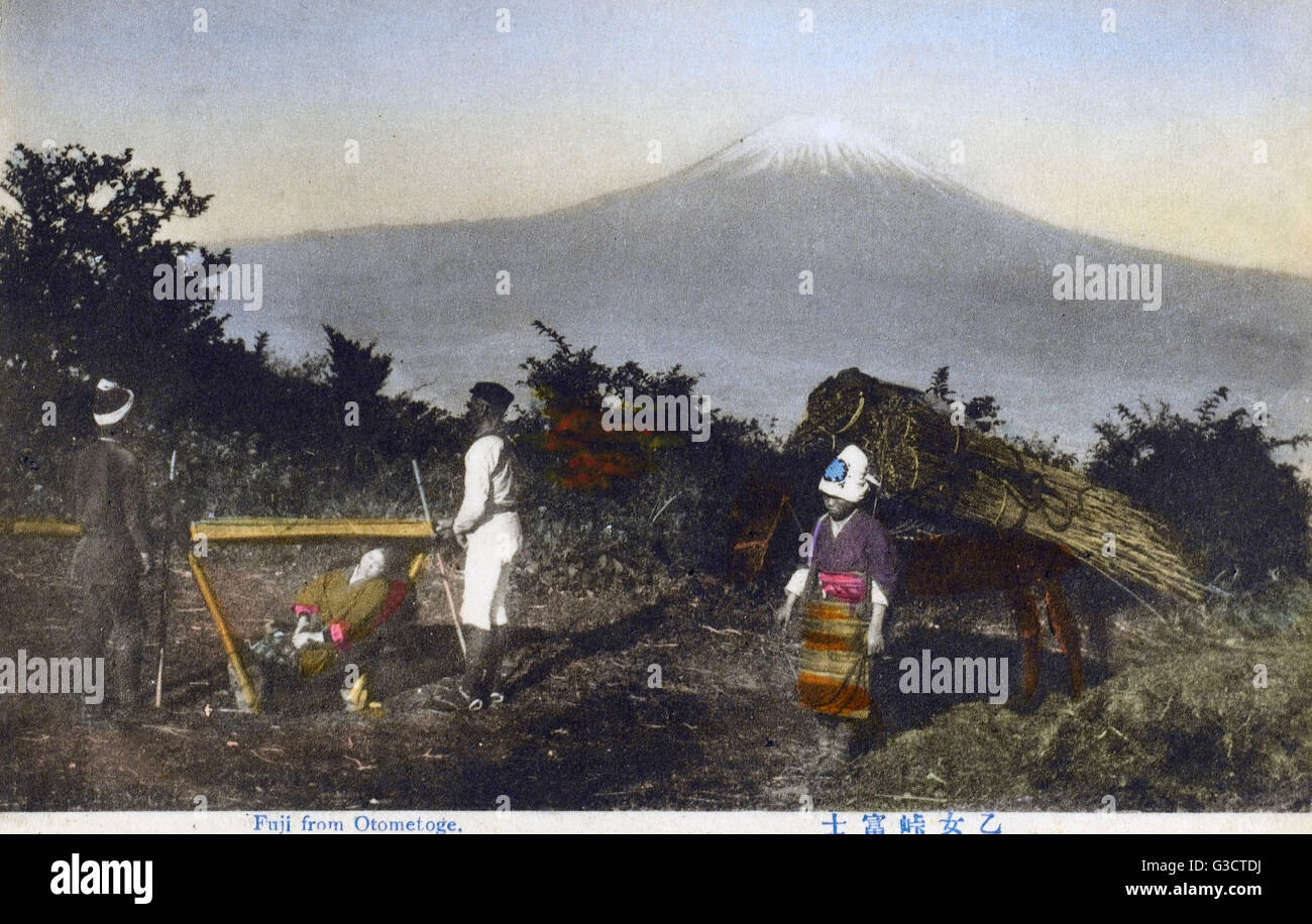 Monte Fuji, Giappone - da Otometoge Foto Stock