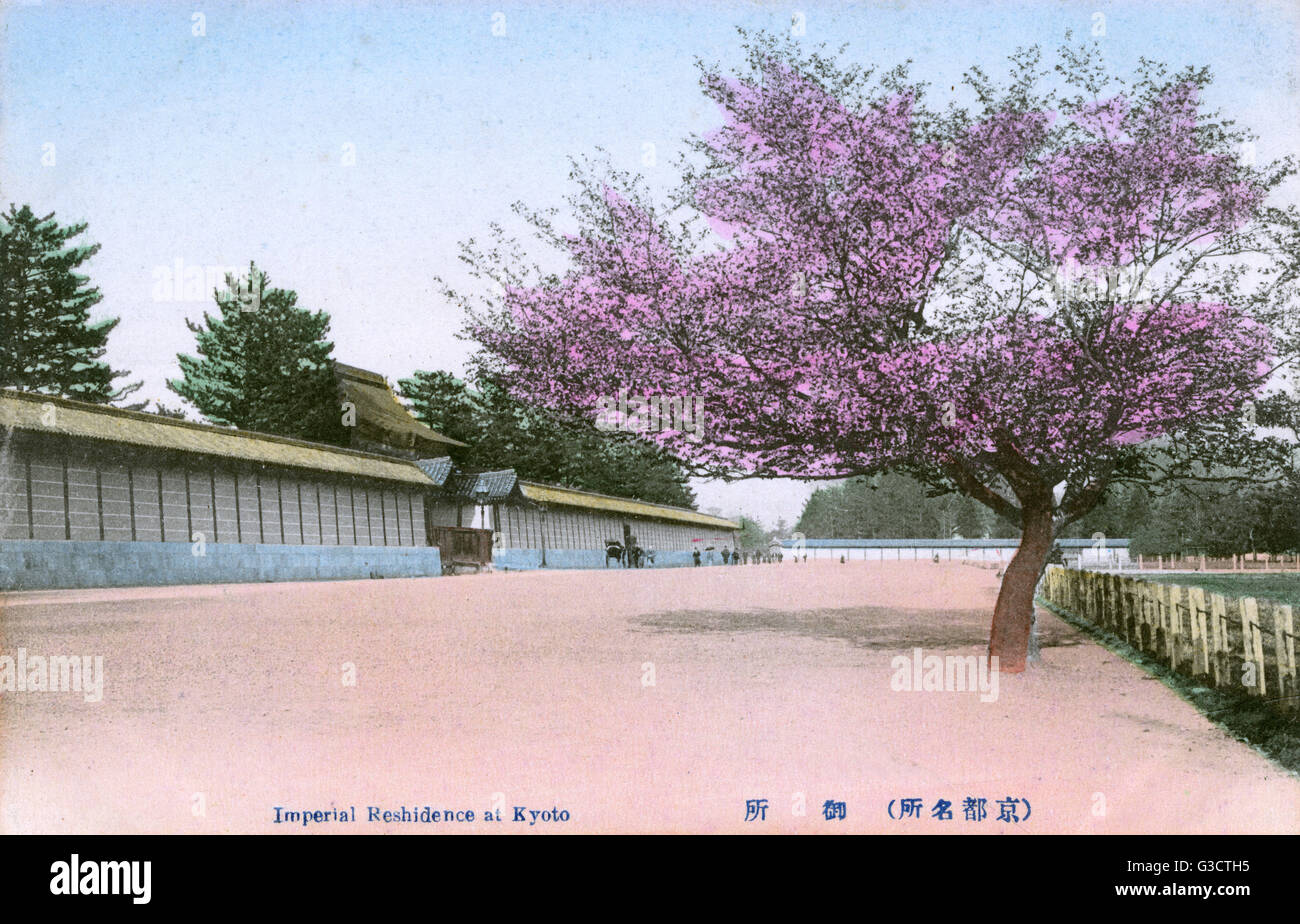 Kyoto, Giappone - il Vecchio Palazzo Imperiale Foto Stock